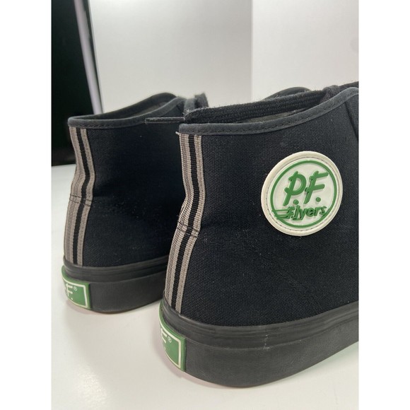 PF Flyers Center Hi Top Shoes 30th Anniversary Sandlot Black Unisex M 11 W 12.5 - Picture 3 of 12